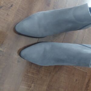 Vince Camuto Gray Ankle Booties